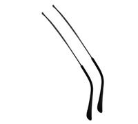 Abaodam 1 Paio Gambe di Ricambio per Occhiali in Metallo Nero, Leggere e Comode da Indossare, Accessori per Occhiali da Sole da Vista