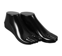 Abaodam 1 Paio Modello Piedi Plastica Supporto per Scarpe da Donna E Calzini Riempitivo per Esposizione Scarpe E Stivaletti 8.7X3.5X3.1 Pollici