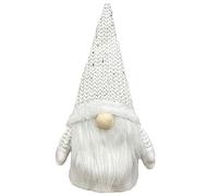 Abaodam 1 Pc Decorazione della Finestra della Bambola del Vecchio Senza Volto Statuine di Babbo Natale Elfo di Peluche Rodolfo Regalo Tessuto Non Tessuto Domestico Bianca