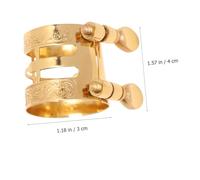 Abaodam 1 Pc Scheda Bocchino Per Sassofono Contralto Carte Flauto Sax Contralto Carta Del Bocchino Del Sassofono Carte Di Testa Di Flauto Sassofono Carving Flauto Cd Golden