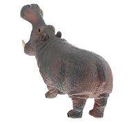 Abaodam 1 Pezzo Ippopotamo Simulazione Animali per Educativo Realistico per Decorazioni per e Foto Sviluppa e Consapevolezza Ambientale