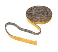 Abaodam 1 Rotolo di Materiale per Inserti in Legno per Caminetti Isolamento Striscia per Focolare Guarnizione Antispiffero per Guarnizione Resistente Guarnizione per