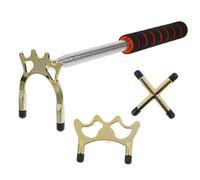 Abaodam 1 Set Accessori per Biliardo con e Rimovibile per Coda Biliardo e Portatile Include Eva Grip e Design Antiscivolo