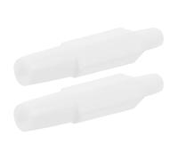 Abaodam 1 Set Accessori Per L'alimentazione Del Connettore Di Dosatore Di Liquidi Kit Visiera Graziosi Fermagli Per Raccoglitori Prese Marine Visiera Parti Pp Bianca 2 Pz