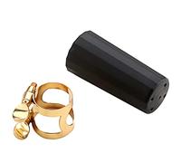 Abaodam 1 set Accessori per Saxofono Clip Fissaggio e Cappuccio Design Compatto e Leggero per Musicisti e Trasporti Facili