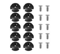 Abaodam 1 Set Clip Sicurezza per Kayak e Canoe Fibbia Alta con Viti Accessori per e Ancoraggio per Barche e attività Outdoor