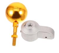 Abaodam 1 Set Di Asta Portabandiera Accessori Per Asta Portabandiera Puntale Per Aste Portabandiera Ricambio Per Asta Portabandiera Esterna Puleggia In Metallo Puleggia Per Asta