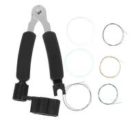 Abaodam 1 Set Di Corde accessori per chitarra estrattore di perni del ponte panno in microfibra per la pulizia degli strumenti strumento per chitarra kit di strumenti per chitarra classico