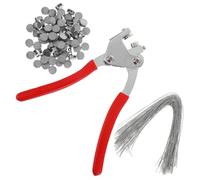 Abaodam 1 Set Di Pinze Sigillanti Pinze Per Sigilli Di Misuratori Di Utilità Pinze Per Sigilli Con Impugnatura Curva Strumento Per Sigilli Di Sicurezza Morsetto Per Sigilli Strumento