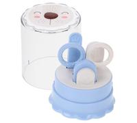 Abaodam 1 Set Kit Per La Cura Delle Unghie Del Bambino Set Per Toelettatura Tagliaunghie A Forbice Pinzetta Per Lime Per Neonati Kit Per Toelettatura Per Tagliaunghie Per Bambino Per Il