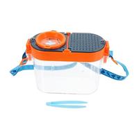 Abaodam 1 Set Scatola Osservazione Insetti Portatile con Pinzette e Cinghietta per Attività Esterne Esperimenti Scolastici e Esplorazioni Naturali Stimola Interesse per La e Apprendimento