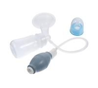 Abaodam 1 Set tiralatte manuale tiralatte portatile per neomamma tiralatte in silicone ventosa che allatta al seno tiralatte indossabile contenitore creativo per il latte materno
