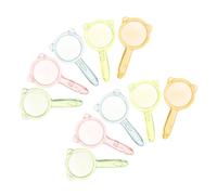 Abaodam 10 Magnifier Miniatura per Casa delle da Colorati Accessori Decorativi per Miniatura Pratico e Leggero per Scene e Decorazioni Colore Casuale