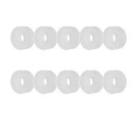 Abaodam 10 pezzi Anelli Sigillante per Valvole Pneumatici Adattatori per Gonfiaggio Rapido Auto Bici e Compressori Portatili Design Compatto e Antiperdita