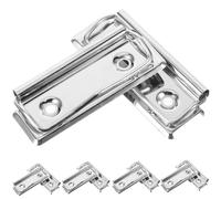Abaodam 10 Pezzi Clip in Metallo per Documenti, Fermagli Versatili Argento per Organizzare Fogli in Ufficio e Studio, Accessori Pratici per Lavagna da Scrivania