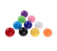 Abaodam 10 Pezzi Palline Bocce Pallino Colorate per Allenamento e Sostituzione Antiscivolo e Resistente per Gioco Outdoor Spiaggia e Festa