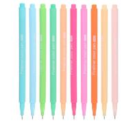 Abaodam 10 Pezzi Penne per Hand Lettering e Scrapbooking in Plastica, Leggere e Confortevoli, per Uso Familiare e Scuola, Set per Prendere Appunti e Diario Creativo