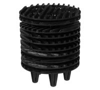 Abaodam 10 Pezzi Rialzo per Vasi da Esterno in Plastica, Rotondo Ventilato | Supporto Spesso da 3 Pollici, Barriera Antiradice e Protezione Superfici, per Case e Patii