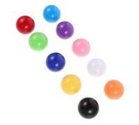 Abaodam 10 Pezzi Set 10 Pezzi Bocce da Spiaggia 30 Mm Colorate, Palline Bersaglio per Gioco di Bocce in Giardino e attività all’Aperto e Adulti