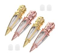 Abaodam 10 Pezzi Set di Tubi Vuoti per Lucidalabbra 5ml, Plastica, | Mini e Compatto, Chiusura Sicura e Anti Perdita, Ricaricabile, per Uso Quotidiano e Principianti