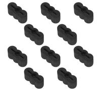 Abaodam 10 Pezzi Tampone in Gomma per Guide Cassetto, Fermo Antiscorrimento | Montaggio Semplice, Arresto Oltre Corsa, per Guide Cassetto e Mobili Cucina in Uffici o Case in Affitto
