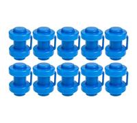 Abaodam 10 Pezzi Tappi di Ricambio per Pali Trampolino Cappucci in Resistenti per Fissaggio Rete di Sicurezza Accessori per Trampolino Ragazzo Ragazza Ragazza Esterno