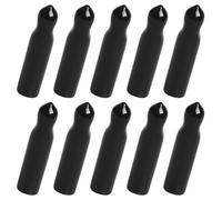 Abaodam 10 Pezzi Tappi Versatori in Gomma Nera per Bottiglie, Copri Beccuccio Antipolvere per Liquori e Olio, Protezione Igienica per Bar e Ristoranti, Compatibili Versatori per Bottiglia