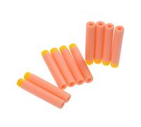 Abaodam 100 Dardi Testa Z Arancione in EVA Morbido Sicuro per Compatibili con Giocattoli da Guerra Testa in Plastica Antiurto e Materiale Ecologico