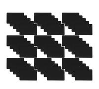 Abaodam 100 Pezzi Carte di Cartoncino Nero per Scrapbooking Superficie Liscia e Facile Classificazione per Inviti Fai da Te e Album Creativi