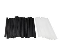 Abaodam 100 Pezzi Copri Pennelli per Trucco in Pe Colore Assortito, Protezione Espandibile per Pennelli Professionali, Mantiene Puliti