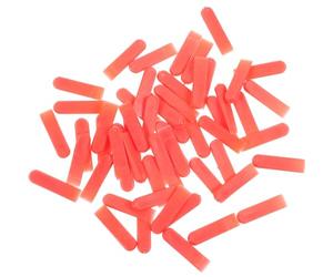 Abaodam 100 Pezzi Cunei Livellanti per Piastrelle in Plastica Rossa per | Inserimento Facile e Riutilizzabile, Giunti Uniformi, Superficie Piana, per Mosaici e Posa a Parete