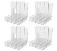 Abaodam 100 Pezzi Cuvette da Laboratorio Quadrate in Plastica 1,5ml, 4 Finestre Ottiche, per Analisi Chimica e Analisi di Campioni Grandi