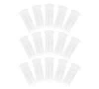 Abaodam 100 Pezzi Fischietti di Plastica per Giocattoli per Animali Domestici Inserti Squeaker per Riparazione Peluche e Bambole Accessori Sonori Fai da Te per Giochi Cani e Gatti