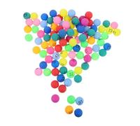 Abaodam 100 Pezzi Palle a e Palline Da Premi Premi Bingo Disegnare Le Palle Tombola Numerica Numeri Dei Palloni Della Lotteria Accessori Per La Notte Di Gioco Numeri Bingo Pp
