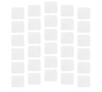 Abaodam 1000 Pezzi Salviette per Pulizia Ciglia Non Tessuto Bianco, Delicate sulla Pelle, Prevengono L'ostruzione del Flacone Colla, per Viaggio e Vacanza