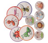 Abaodam 10fogli Sticker Per Addestramento Al Vasino Cambiamento Adesivi Cartoon Per Per Maschi e Femmine Adesivi Per Potty Training