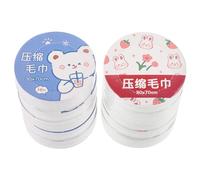 Abaodam 10pezzi Asciugamano Compresso in Vegetale Asciugamano Da Viaggio Monouso Per Viso Vapore Salvetten Compresse Da Viaggio Per Esterni