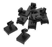 Abaodam 10pezzi Base per Microfono Mini Supporto per Telefono Abs Stabile per Canto in Scaffale