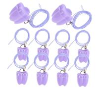 Abaodam 10pezzi Collana Salva-denti in Pp Mini Porta-denti Da Latte Scatola Dei Ricordi Per Ragazzo Ragazza Contenitore Per Denti Persi Porta-primi Denti Da Latte Organizzatore Per Collezi