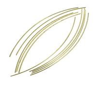 Abaodam 10pezzi Fret Wires Per Chitarra Ottone Sostituzione Per Chitarra e Elettrica Facile Installazione e Alta Durabilità Strumenti Per Liutai