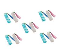 Abaodam 10pezzi Plettri Per Guzheng e Pipa Tavola Di Stoccaggio Per Unghie Accessorio Leggero e Portatile Per Organizzare Plettri e Piccole Cose Colori