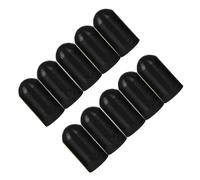 Abaodam 10pezzi Punta Silenziosa Per Bacchette in Silicone Copertura Protettiva Per Esercitarsi Le Bacchette Protezione Per Testa Della Bacchetta