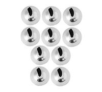 Abaodam 10pezzi Pz Cymbali Rame Per Ragazza Strumento Musicale Da Ballo Per Danza e Intrattenimento Set Portatile Cymbals Con Suono Crisp e Sicuro