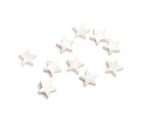 Abaodam 10pezzi Star Shape Guitar Fretboard Dots Inlays Markers for Guitar Ukulele Bass Banjo Mandolin Facile Da Installare e Leggero