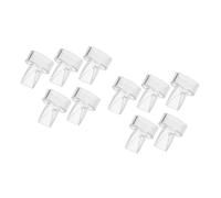 Abaodam 10pezzi Valvole in Silicone Becco d Anatra e Protezione Contro Riflusso per Tiralatte Componenti in Silicone per Tiralatte da Donna Valvole Antireflusso