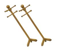 Abaodam 12, Manichino per Abito da Bambola in Legno Noce, Espositore Portatile per Vestiti e Decorazioni per Casa Bambole