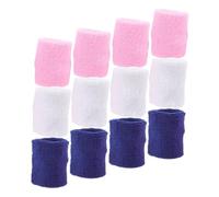 Abaodam 12 Pezzi Di Polsiere Sportive Colorate Per Supporto Del Sudore Palestra Poliestere Polsiere Sportive Rinfrescanti Per Ragazzi Polsiere A Compressione Per Tutore Per Polso