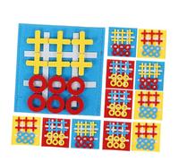 Abaodam 12 pezzi Giochi Tavolo Mini Griglia 3x3 in Materiale Morbido Colorato Gioco Educativo Intelligente per Bambine e Migliora Pensiero Logico e Abilità Intellettive