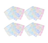 Abaodam 12 pezzi Panni Burp in Cotone Naturale per Ragazzo Ragazza Asciugamani Assorbenti per Bava e Sputi Lavabili e Resistenti per Bimbi Maschio e Femmina per Svezzamento e Uso