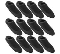 Abaodam 12 Pezzi Passacavo per Bici Foro 5,5mm, Plastica Nera, Resina | Cavi Freno 5, 0mm e Cambio 4, 0mm, Bici Ibride e Pieghevoli, Protezione Polvere